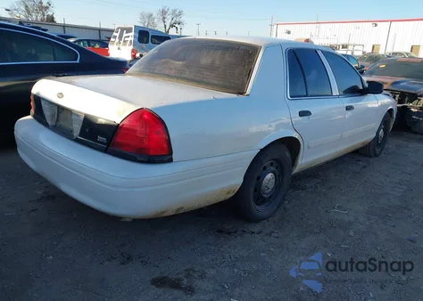 2011 Ford Crown Victoria Police Interceptor from USA, damaged, VIN 2FABP7BVXBX109193